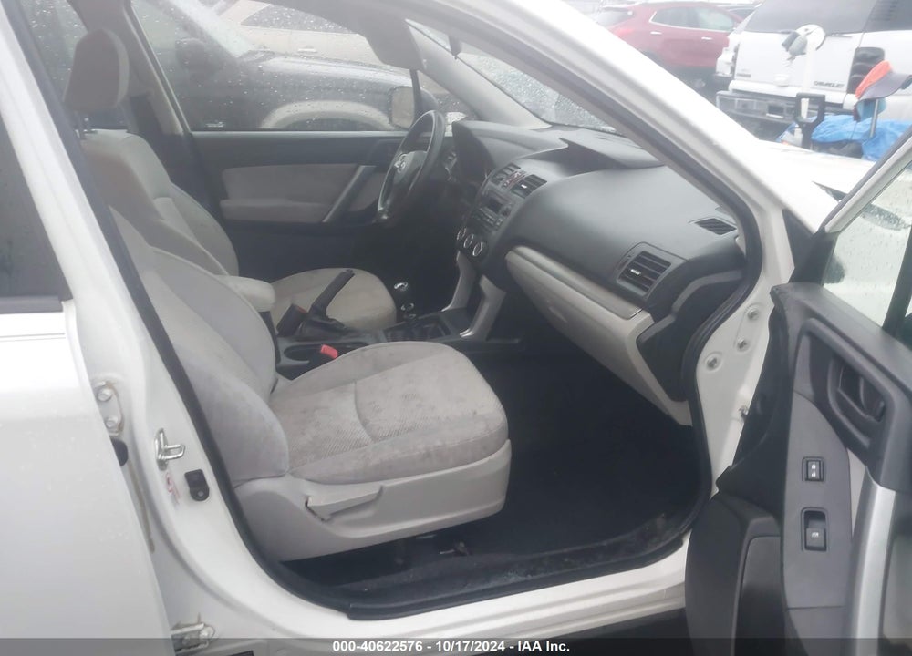 2014 SUBARU FORESTER 2.5I VIN: JF2SJAAC0EG449537