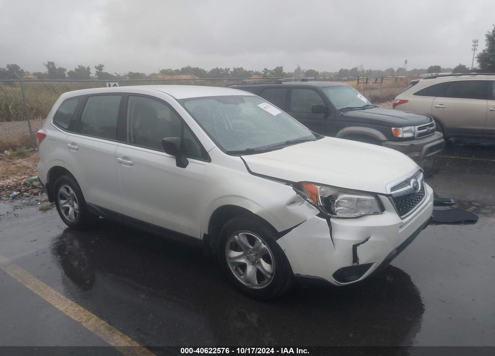 2014 SUBARU FORESTER 2.5I VIN: JF2SJAAC0EG449537