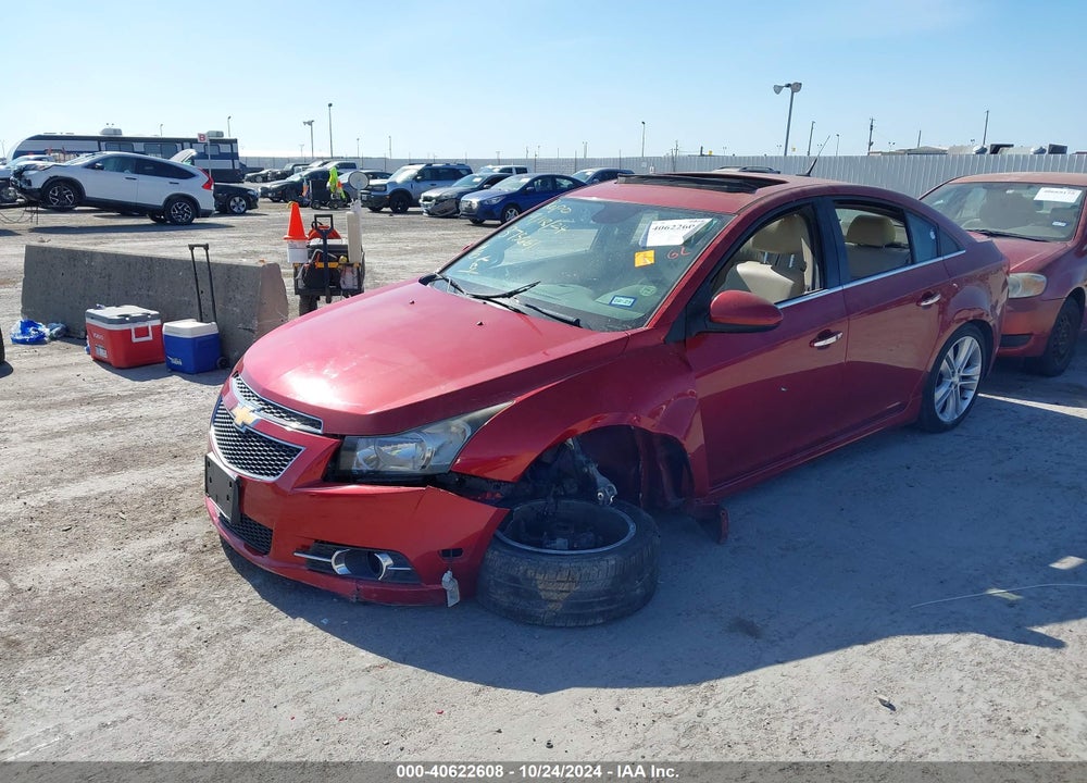 2012 CHEVROLET CRUZE LTZ VIN: 1G1PH5SC9C7375661