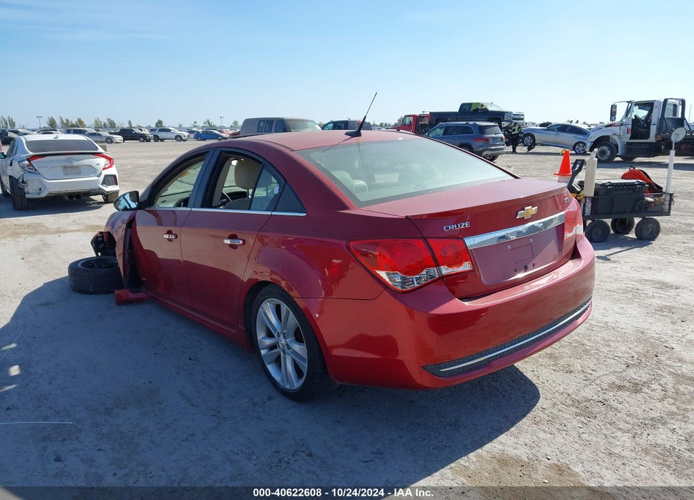 2012 CHEVROLET CRUZE LTZ VIN: 1G1PH5SC9C7375661