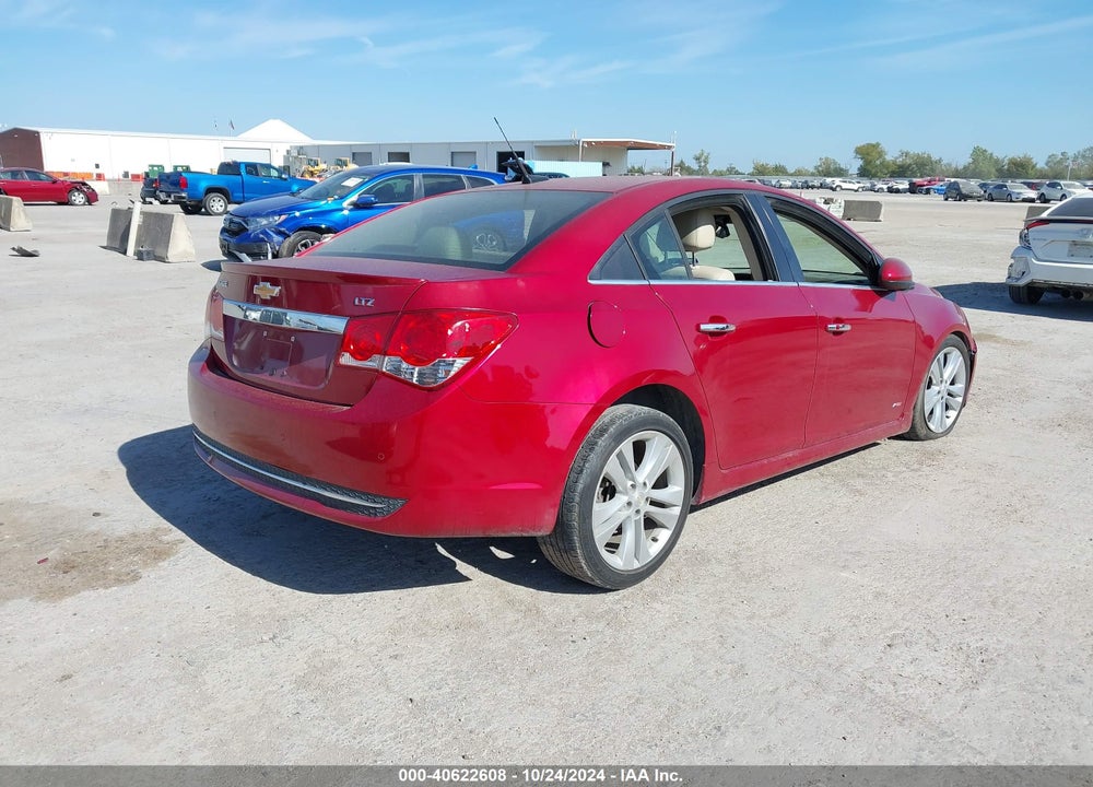 2012 CHEVROLET CRUZE LTZ VIN: 1G1PH5SC9C7375661