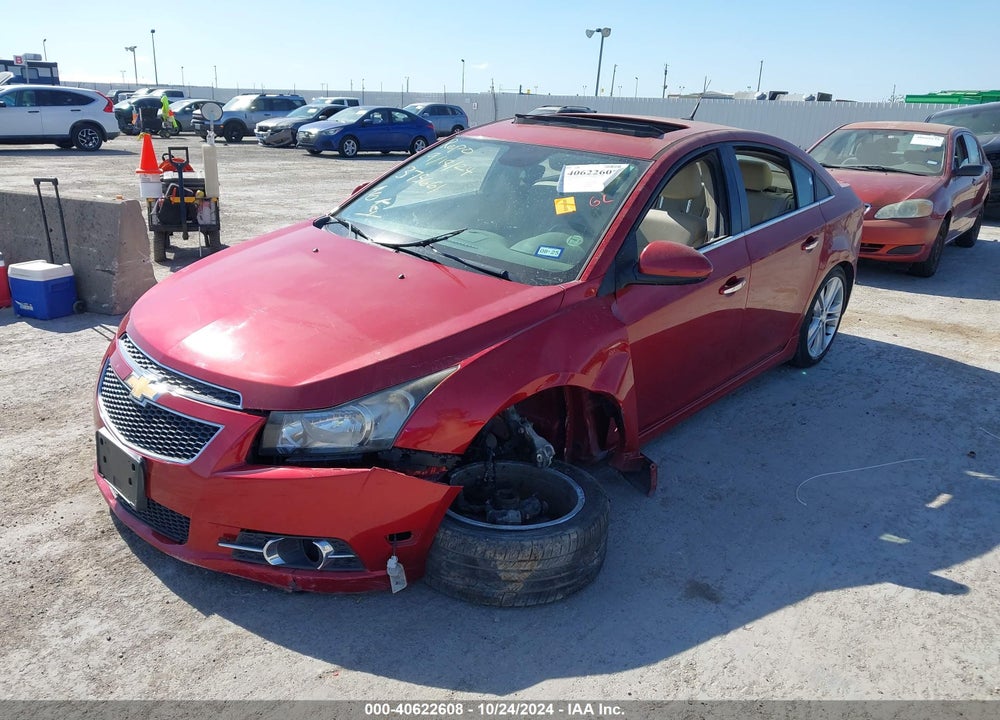 2012 CHEVROLET CRUZE LTZ VIN: 1G1PH5SC9C7375661