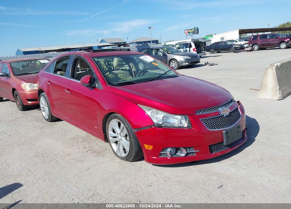 2012 CHEVROLET CRUZE LTZ VIN: 1G1PH5SC9C7375661