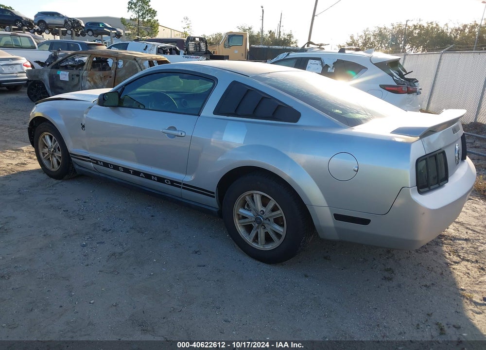 2006 FORD MUSTANG V6 VIN: 1ZVFT80N365110481