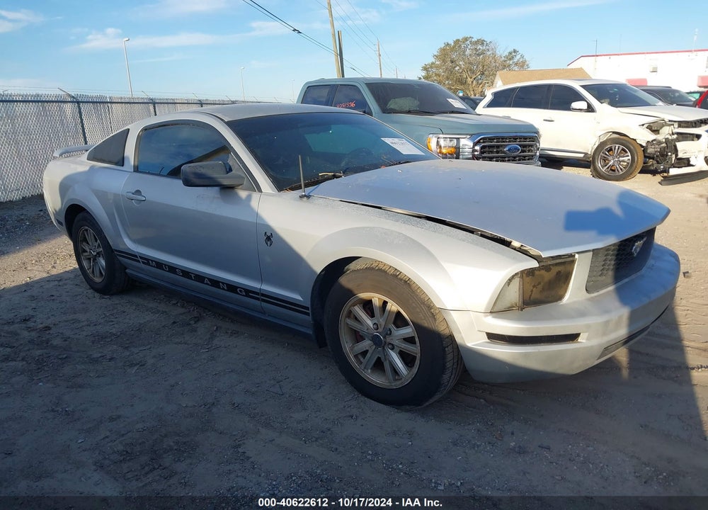 2006 FORD MUSTANG V6 VIN: 1ZVFT80N365110481