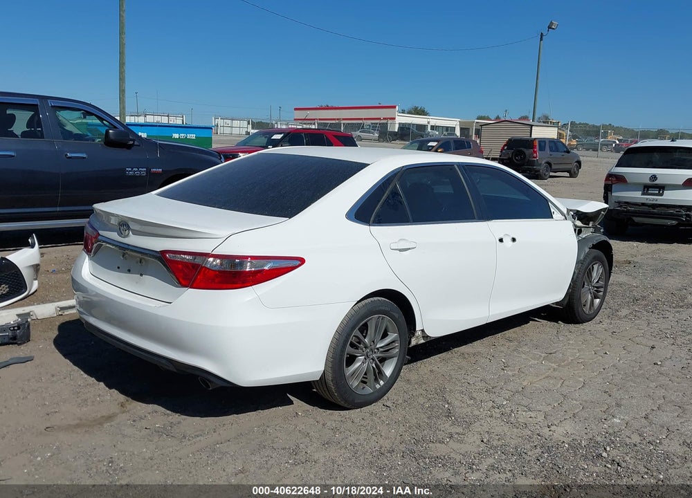 2016 TOYOTA CAMRY SE VIN: 4T1BF1FK1GU221837