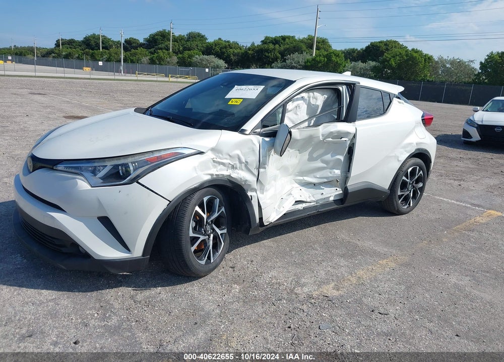 2018 TOYOTA C-HR XLE PREMIUM VIN: NMTKHMBX6JR041314