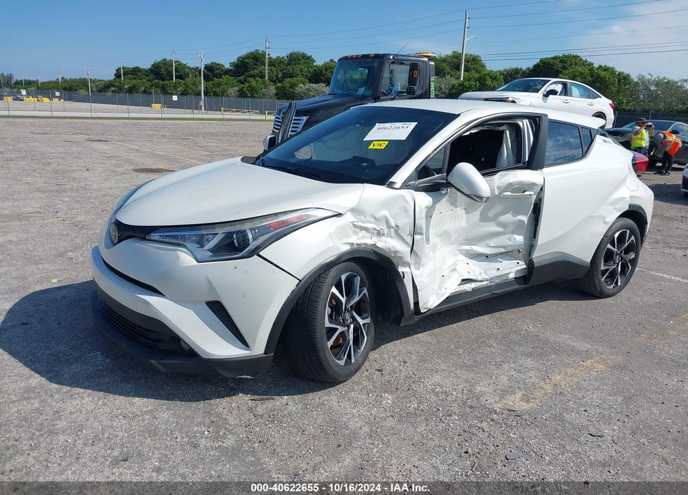 2018 TOYOTA C-HR XLE PREMIUM VIN: NMTKHMBX6JR041314