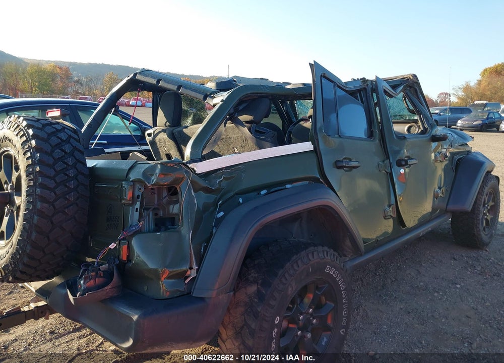 2021 JEEP WRANGLER UNLIMITED WILLYS 4X4 VIN: 1C4HJXDN0MW662145