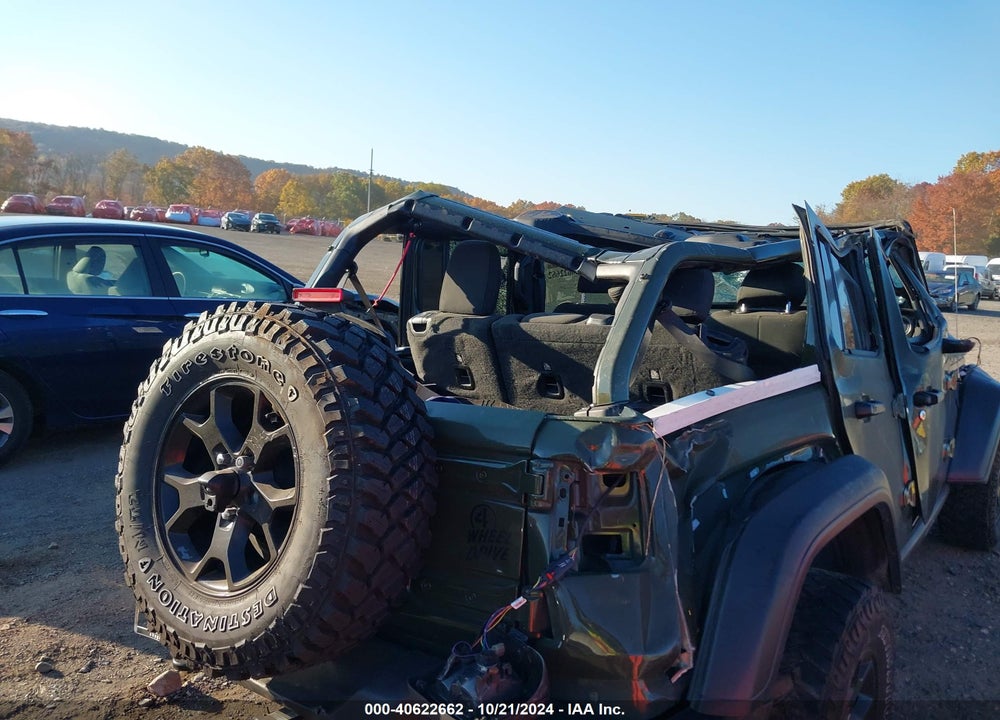 2021 JEEP WRANGLER UNLIMITED WILLYS 4X4 VIN: 1C4HJXDN0MW662145