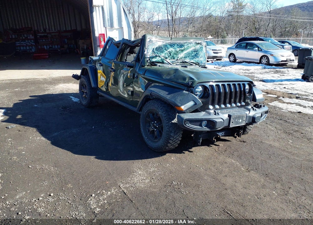 2021 JEEP WRANGLER UNLIMITED WILLYS 4X4 VIN: 1C4HJXDN0MW662145