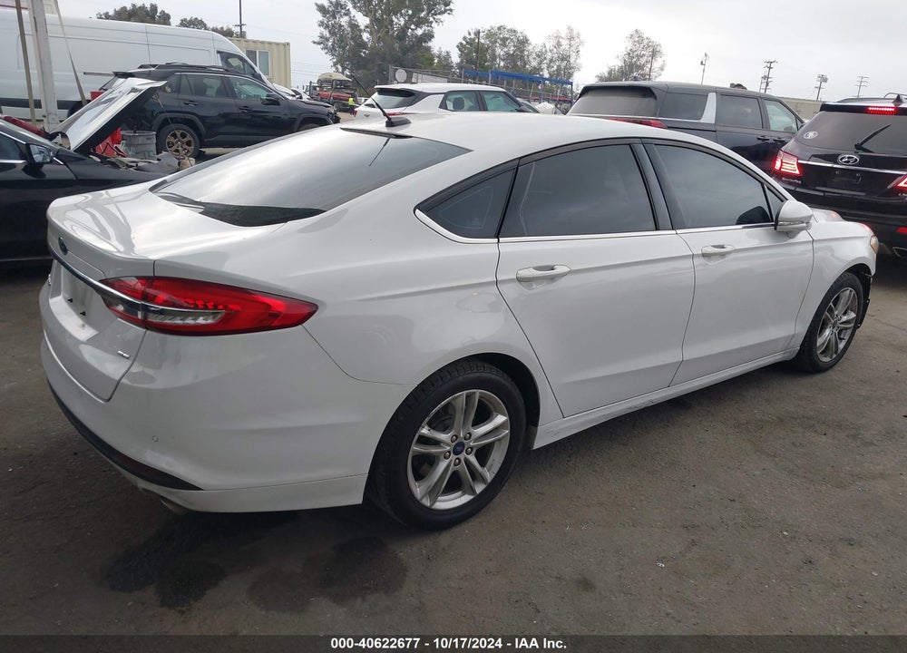2018 FORD FUSION SE VIN: 3FA6P0H74JR285848