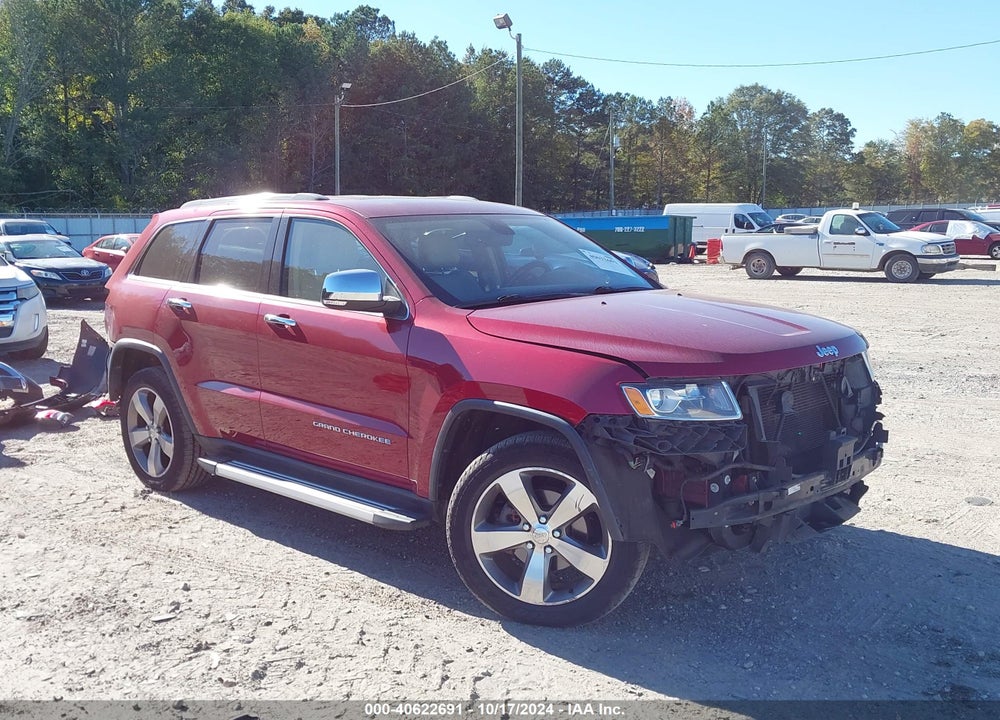 2014 JEEP GRAND CHEROKEE LIMITED VIN: 1C4RJFBG0EC119397