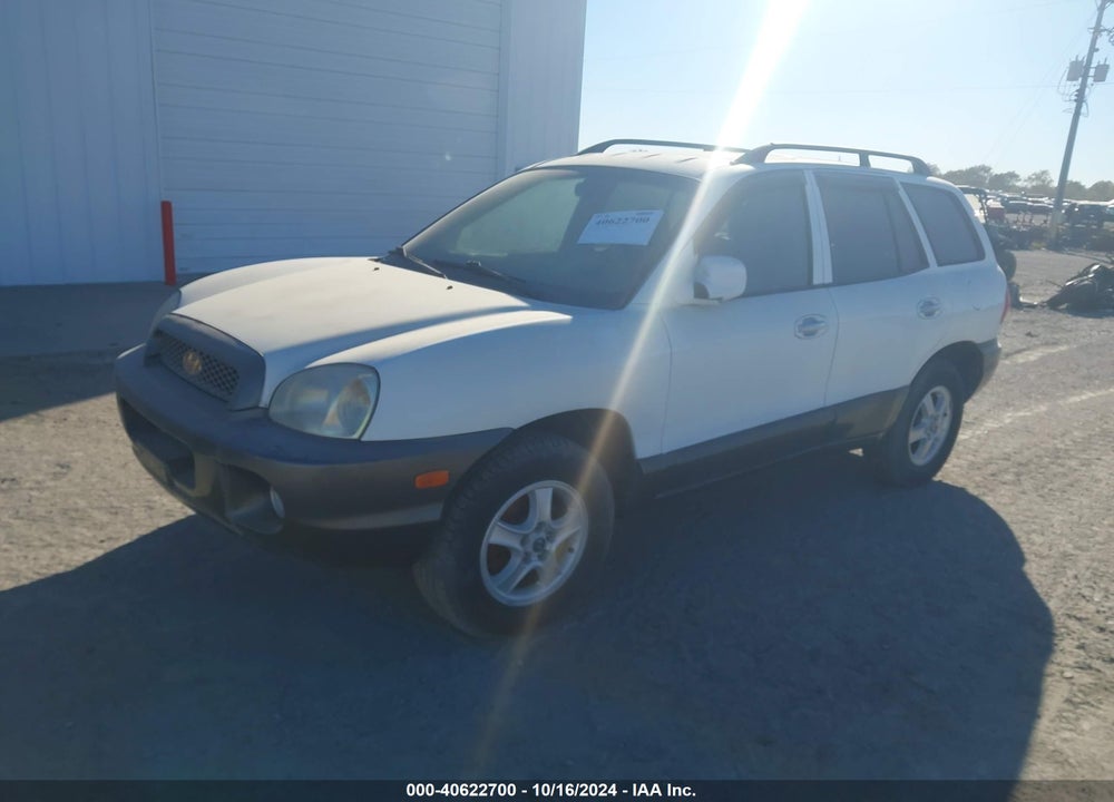 2002 HYUNDAI SANTA FE GLS/LX VIN: KM8SC13D72U325966