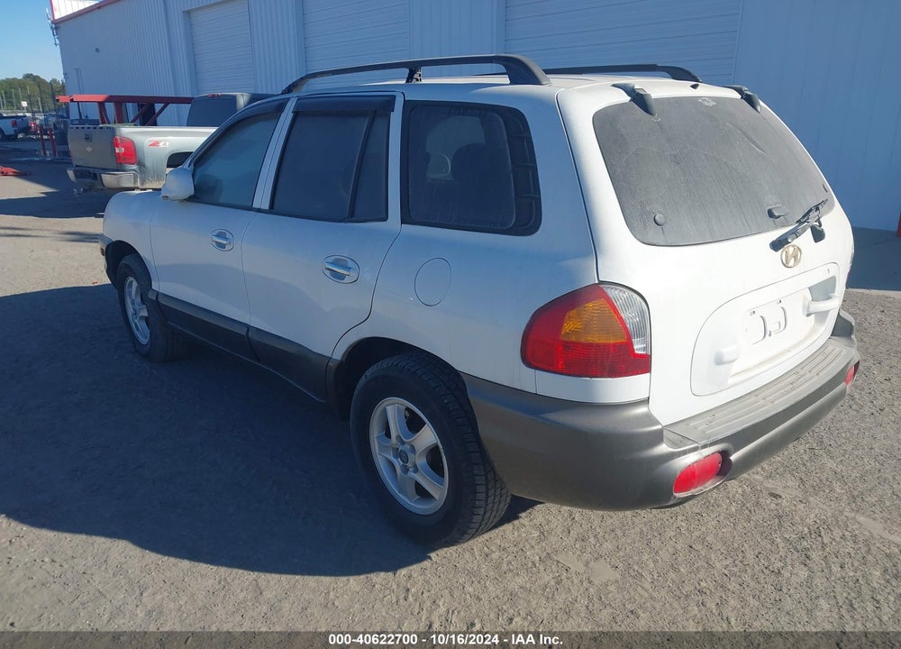 2002 HYUNDAI SANTA FE GLS/LX VIN: KM8SC13D72U325966