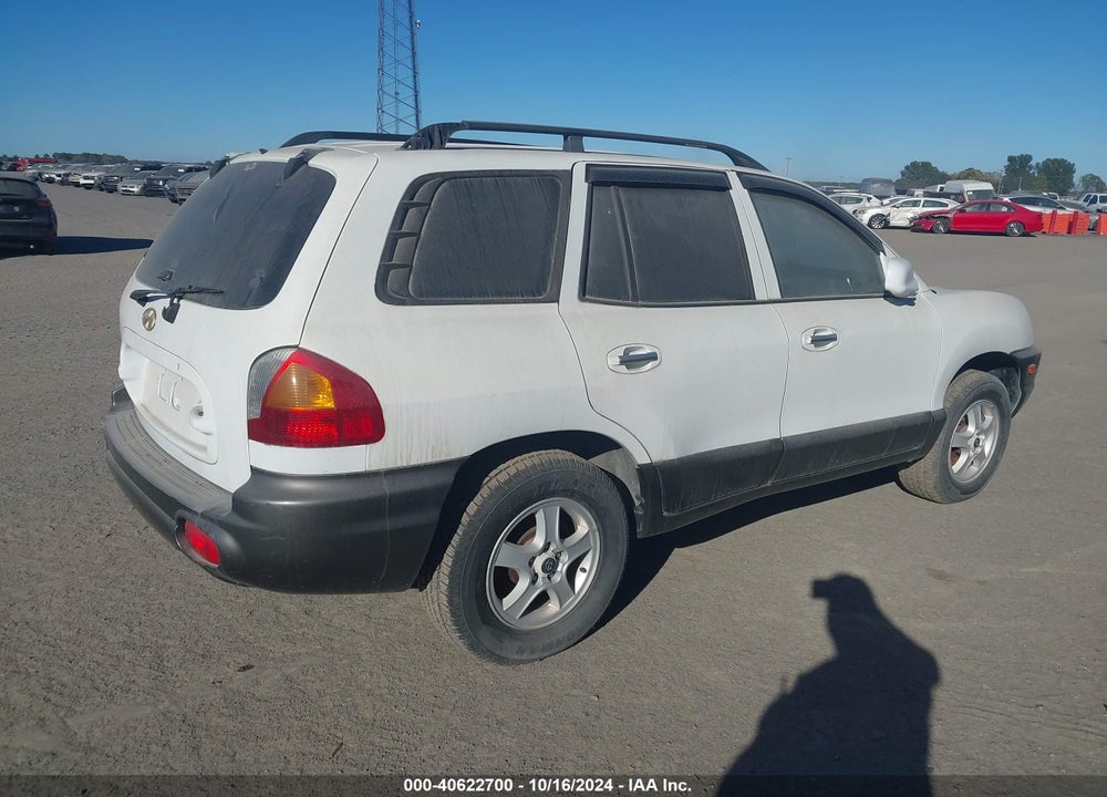 2002 HYUNDAI SANTA FE GLS/LX VIN: KM8SC13D72U325966
