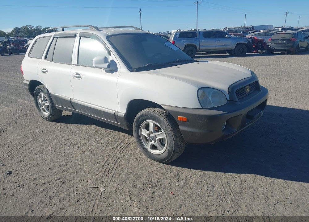 2002 HYUNDAI SANTA FE GLS/LX VIN: KM8SC13D72U325966