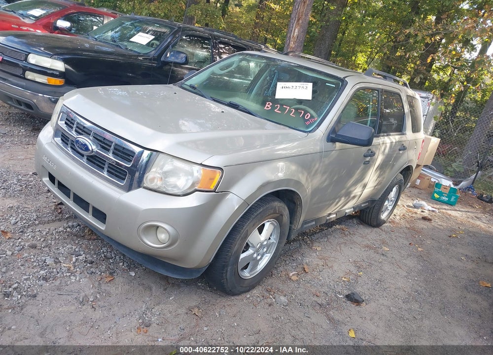 2012 FORD ESCAPE XLT VIN: 1FMCU0DG8CKB27270