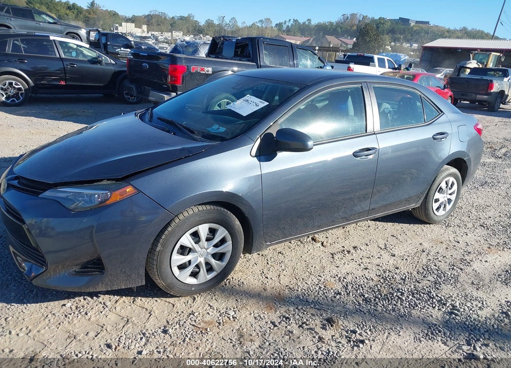 2018 TOYOTA COROLLA L VIN: 2T1BURHE0JC009600