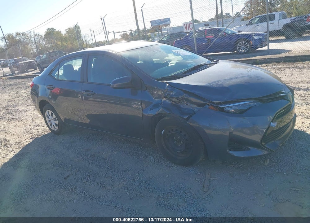 2018 TOYOTA COROLLA L VIN: 2T1BURHE0JC009600
