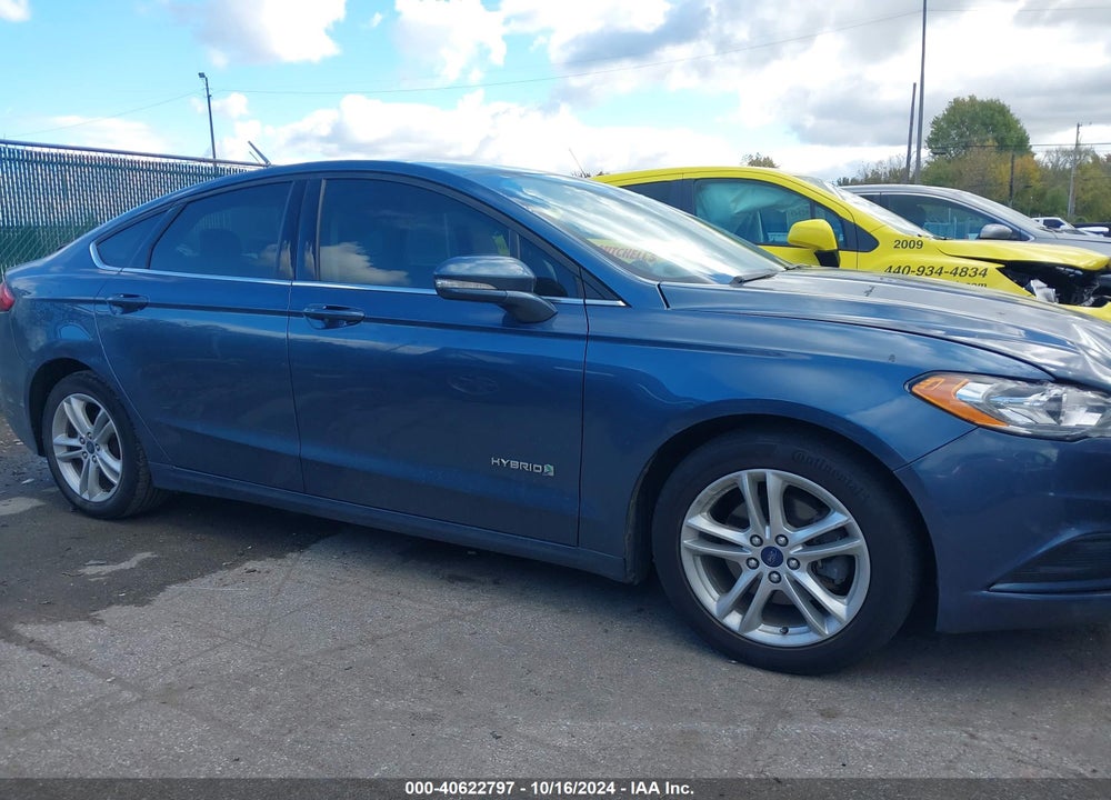 2018 FORD FUSION HYBRID SE VIN: 3FA6P0LU0JR221058