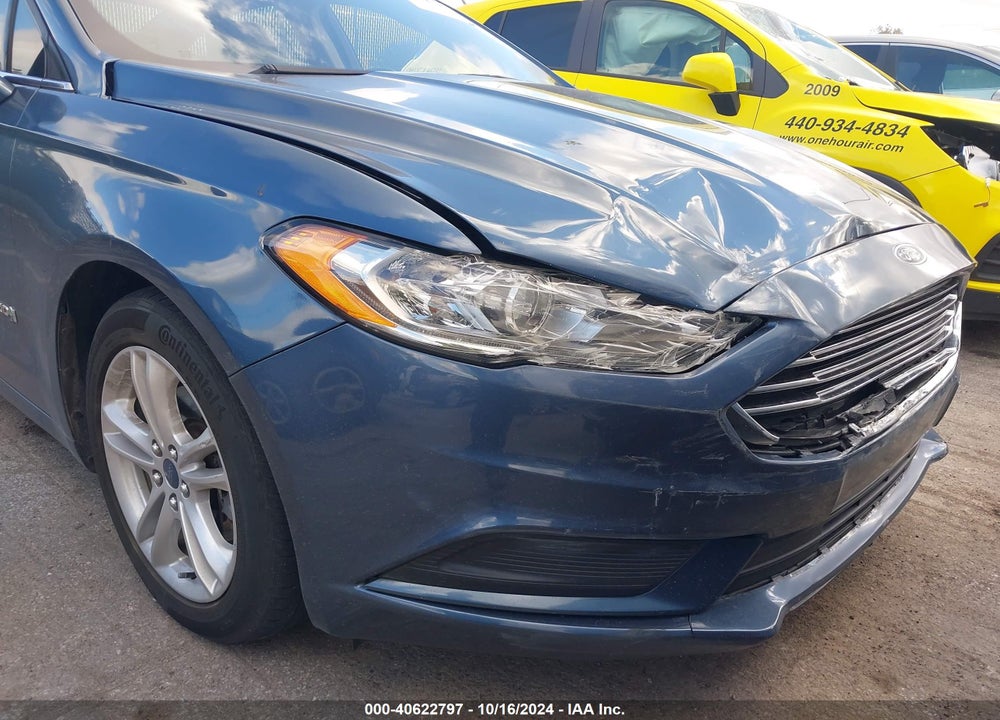 2018 FORD FUSION HYBRID SE VIN: 3FA6P0LU0JR221058