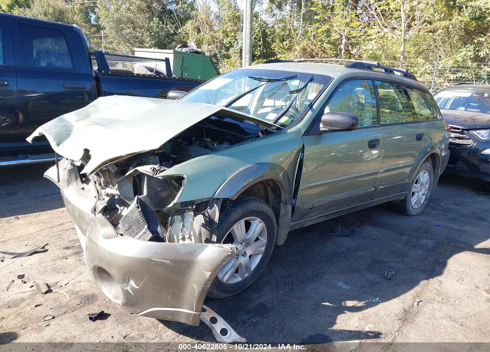 2005 SUBARU OUTBACK 2.5I VIN: 4S4BP61C757378584