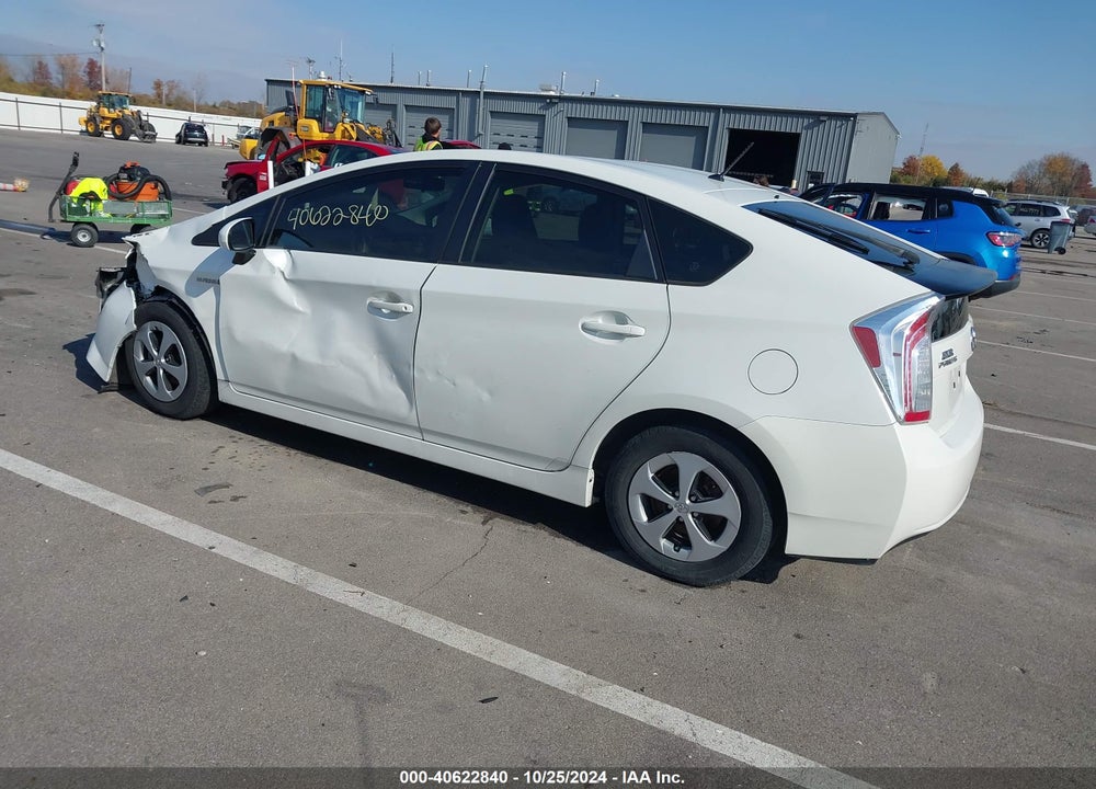 2012 TOYOTA PRIUS TWO VIN: JTDKN3DU7C1522129