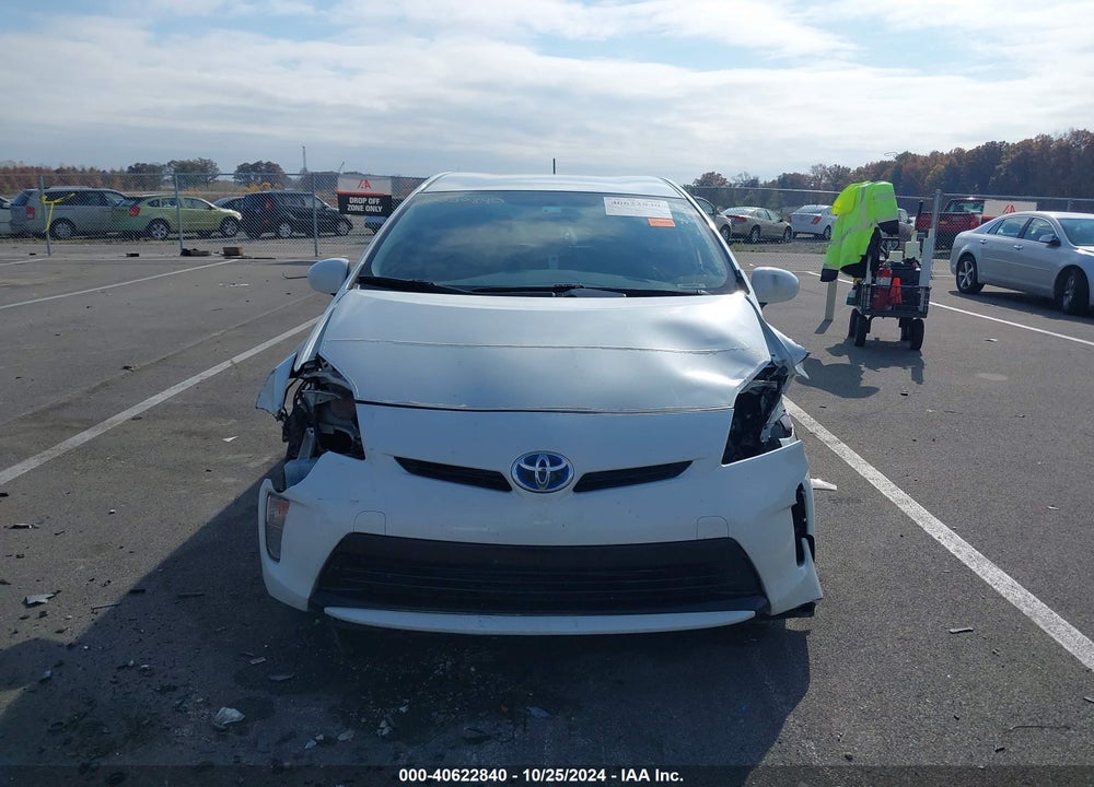 2012 TOYOTA PRIUS TWO VIN: JTDKN3DU7C1522129