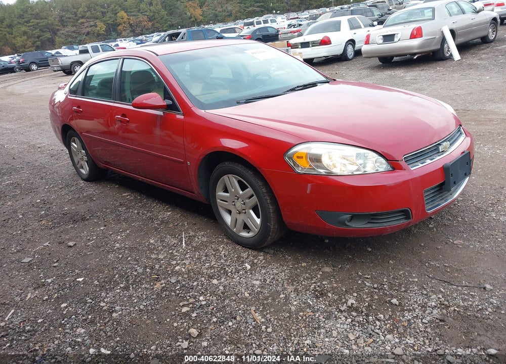 2008 CHEVROLET IMPALA VIN: 2G1WC583489212438