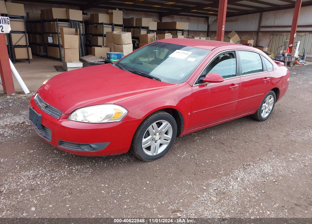 2008 CHEVROLET IMPALA VIN: 2G1WC583489212438