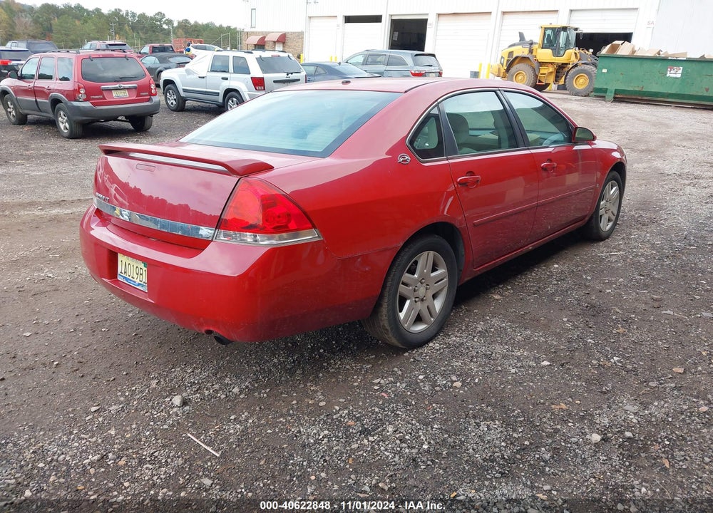 2008 CHEVROLET IMPALA VIN: 2G1WC583489212438