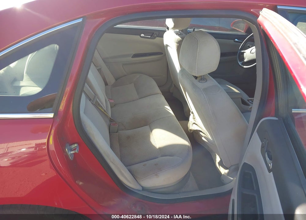 2008 CHEVROLET IMPALA VIN: 2G1WC583489212438