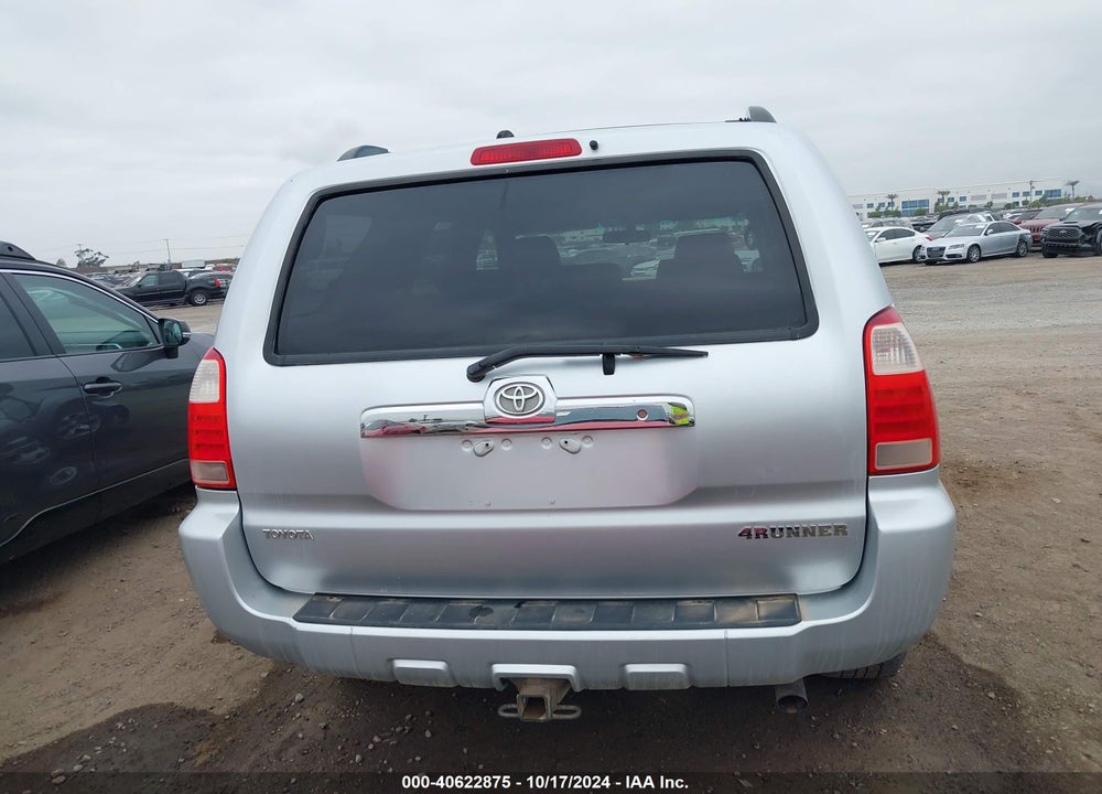 2007 TOYOTA 4RUNNER SR5 V6 VIN: JTEBU14R370124345