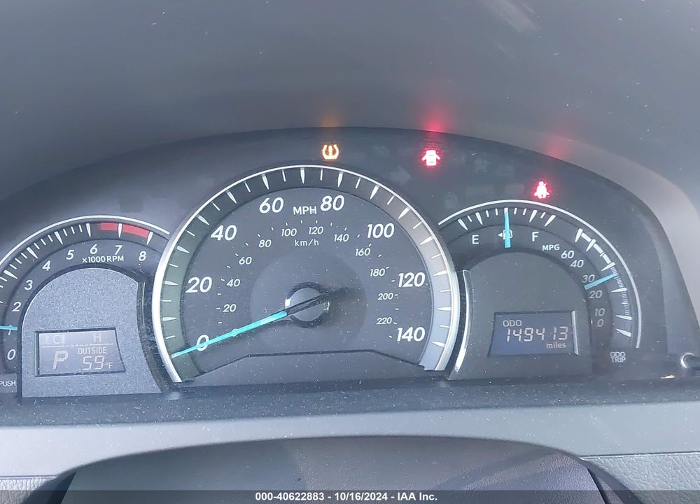 2012 TOYOTA CAMRY LE VIN: 4T1BF1FK8CU026294