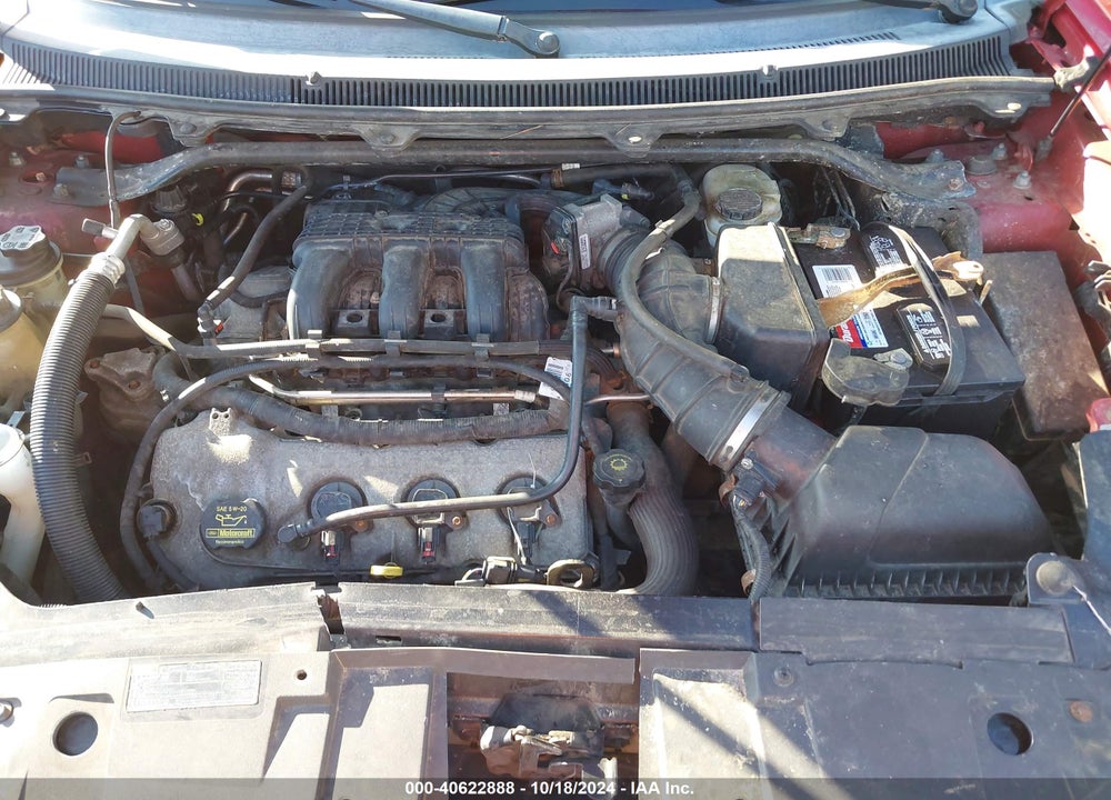2010 FORD FLEX SEL VIN: 2FMGK5CC7ABB14195