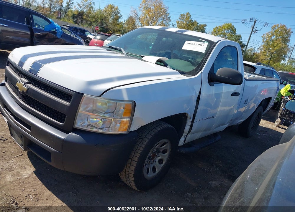 2011 CHEVROLET SILVERADO 1500 WORK TRUCK VIN: 1GCNCPEX1BZ343863