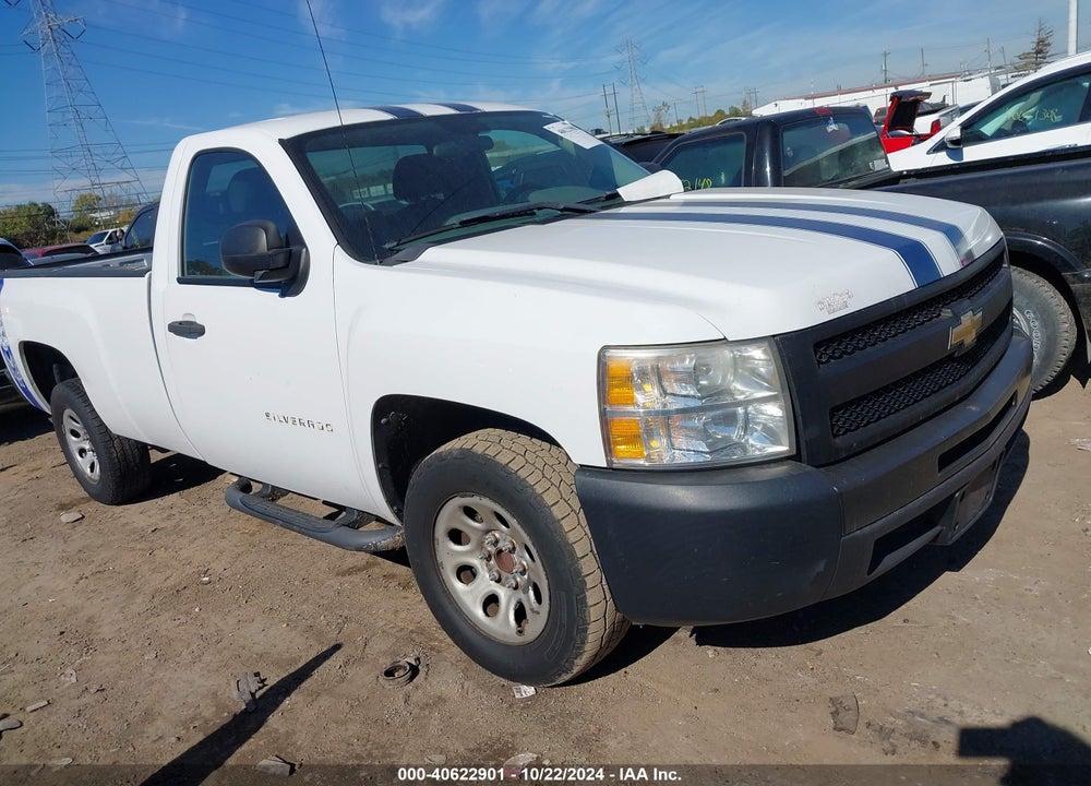 2011 CHEVROLET SILVERADO 1500 WORK TRUCK VIN: 1GCNCPEX1BZ343863