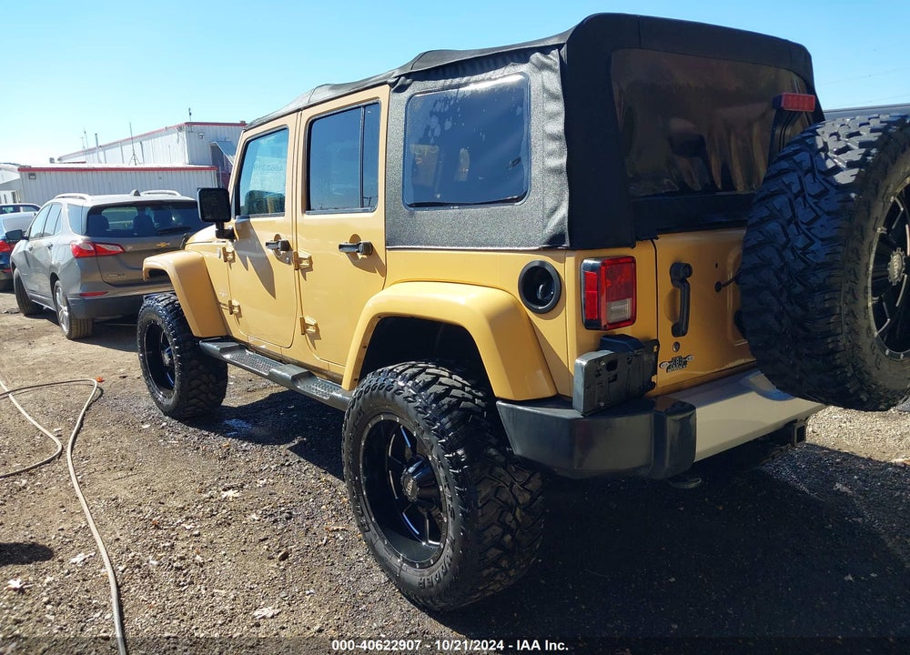 2014 JEEP WRANGLER UNLIMITED SAHARA VIN: 1C4BJWEGXEL149035