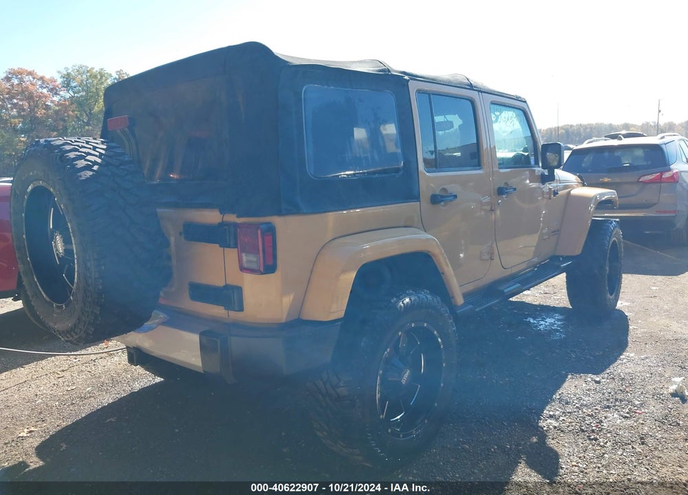 2014 JEEP WRANGLER UNLIMITED SAHARA VIN: 1C4BJWEGXEL149035