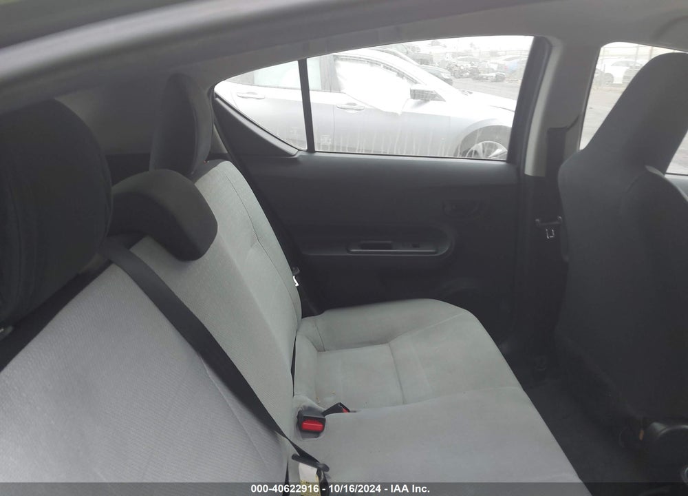 2015 TOYOTA PRIUS C ONE VIN: JTDKDTB37F1091602