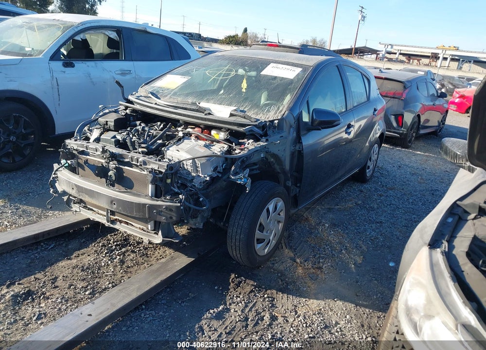 2015 TOYOTA PRIUS C ONE VIN: JTDKDTB37F1091602