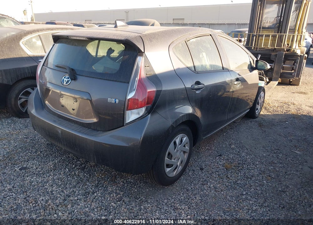 2015 TOYOTA PRIUS C ONE VIN: JTDKDTB37F1091602