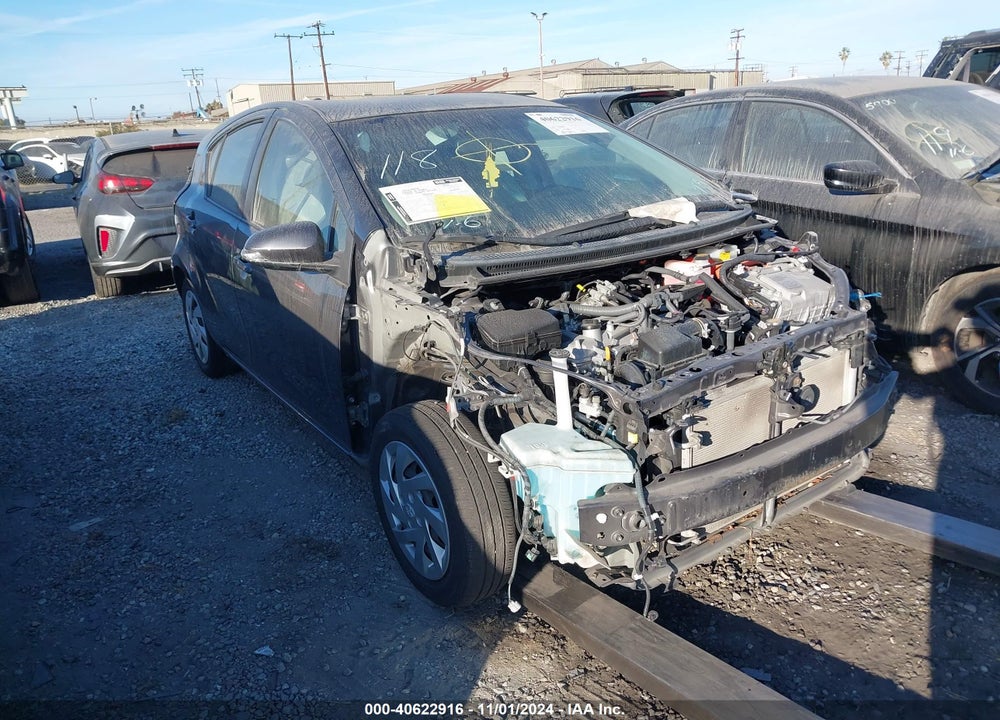 2015 TOYOTA PRIUS C ONE VIN: JTDKDTB37F1091602