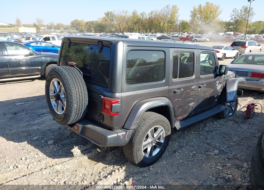 2018 JEEP WRANGLER UNLIMITED SAHARA 4X4 VIN: 1C4HJXEG5JW115545