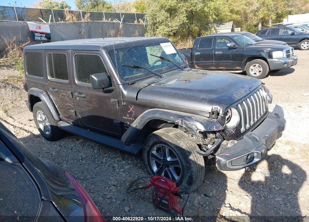 2018 JEEP WRANGLER UNLIMITED SAHARA 4X4 VIN: 1C4HJXEG5JW115545
