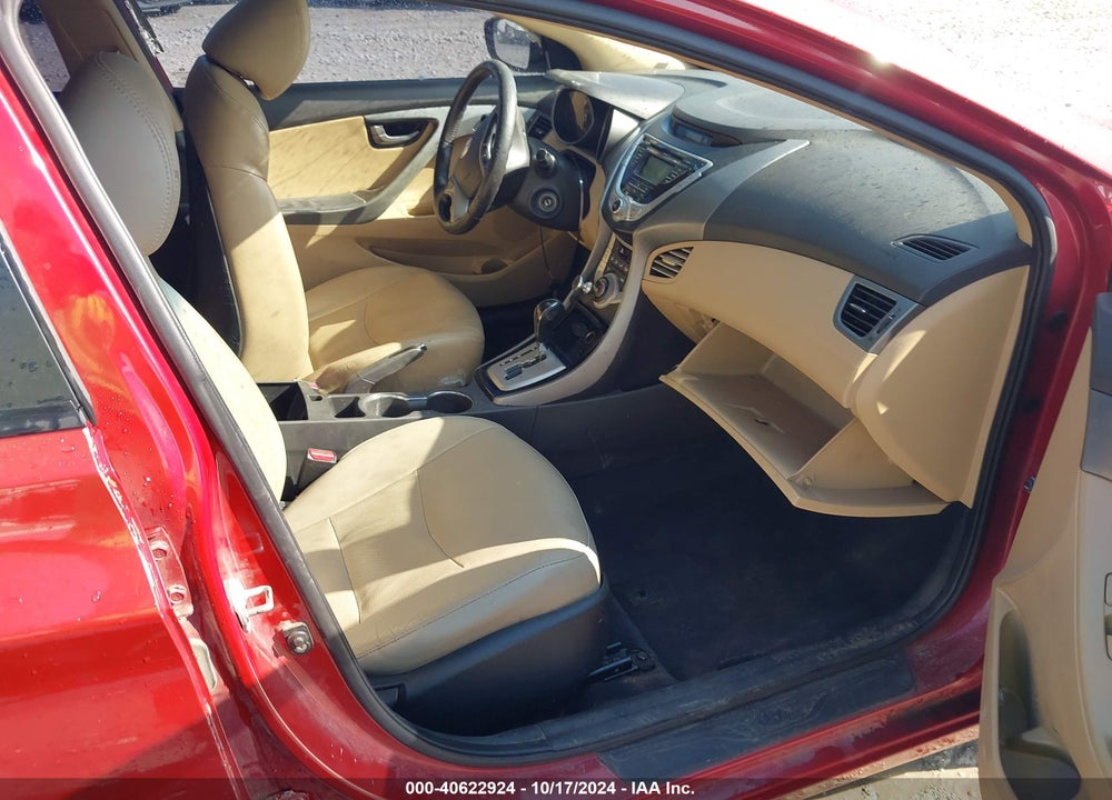 2012 HYUNDAI ELANTRA LIMITED (ULSAN PLANT) VIN: KMHDH4AE7CU453505