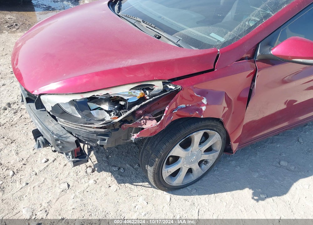 2012 HYUNDAI ELANTRA LIMITED (ULSAN PLANT) VIN: KMHDH4AE7CU453505