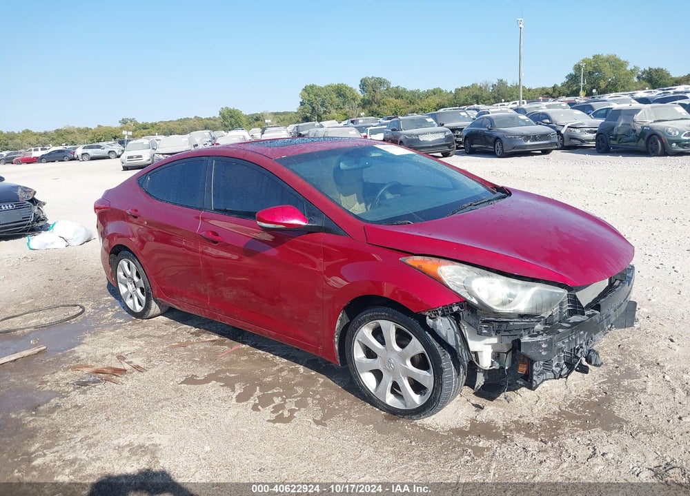 2012 HYUNDAI ELANTRA LIMITED (ULSAN PLANT) VIN: KMHDH4AE7CU453505