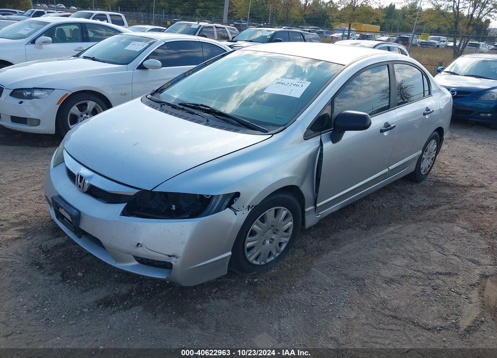 2010 HONDA CIVIC VP VIN: 19XFA1F35AE085134
